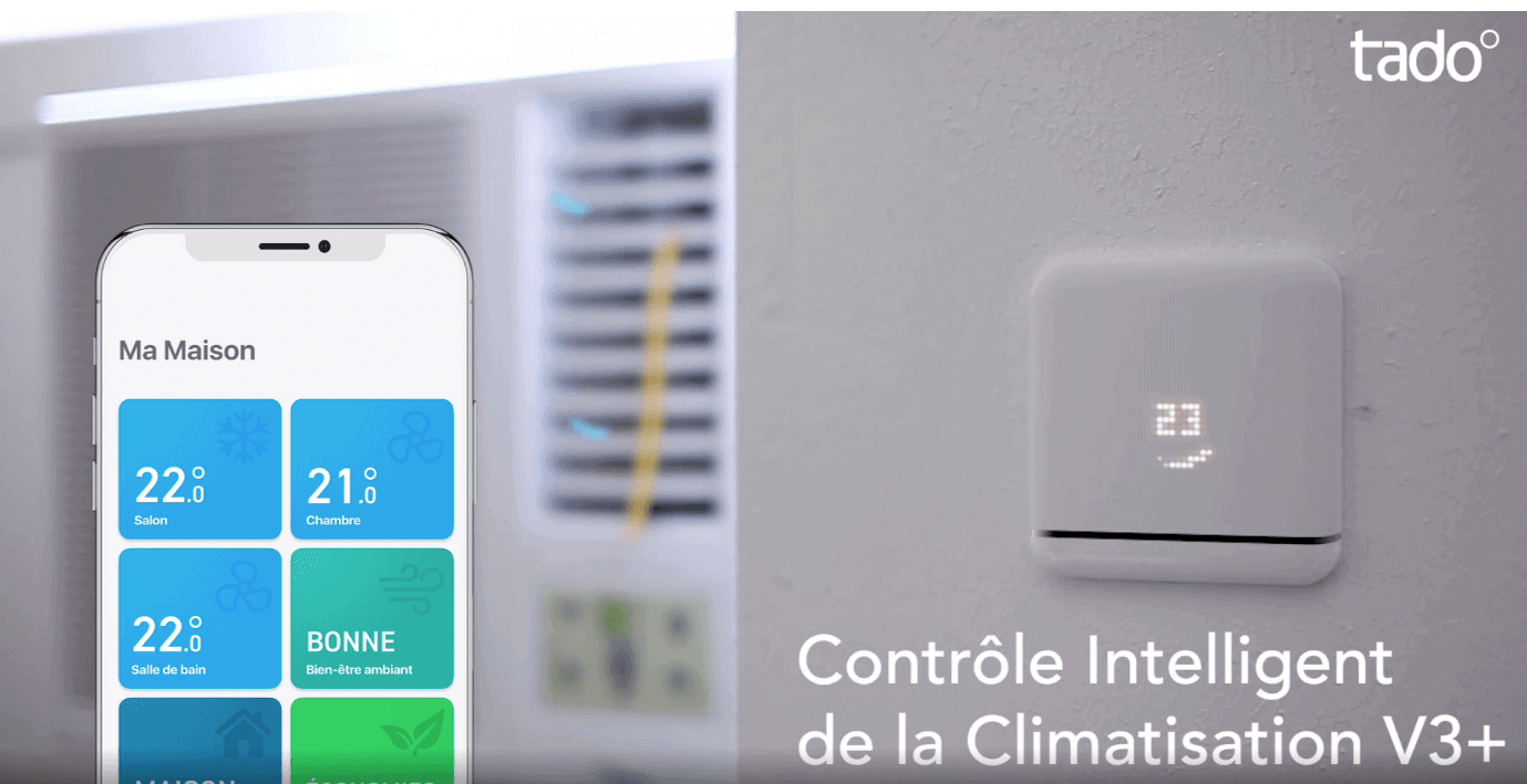 tado° Contrôle Connecté et Intelligent de la Climatisation V3+ et